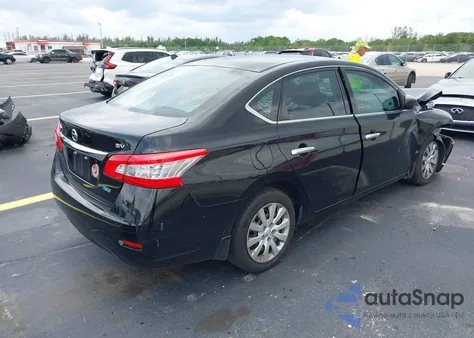 2014 Nissan Sentra Sv из США, поврежденный, VIN 3N1AB7AP2EY314347